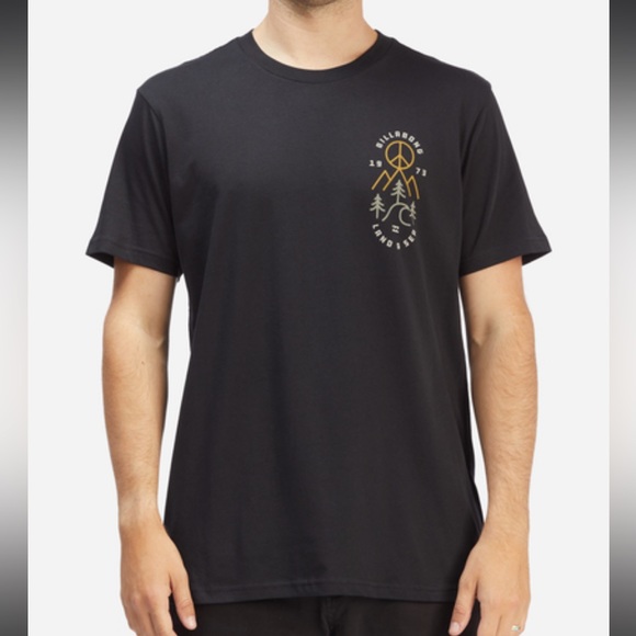 Billabong Men's Tranquil Short Sleeve Graphic Tee Shirt Medium M - Picture 3 of 7